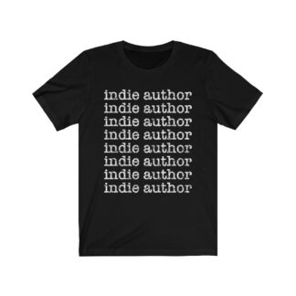 Indie Author distressed t-shirt