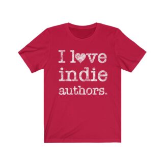 I Love Indie Authors distressed t-shirt